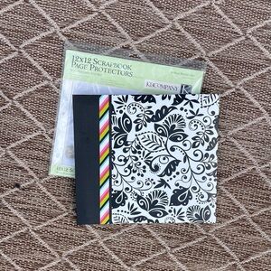 Paisley Scrapbook & Extra Scrapbook Page Protectors